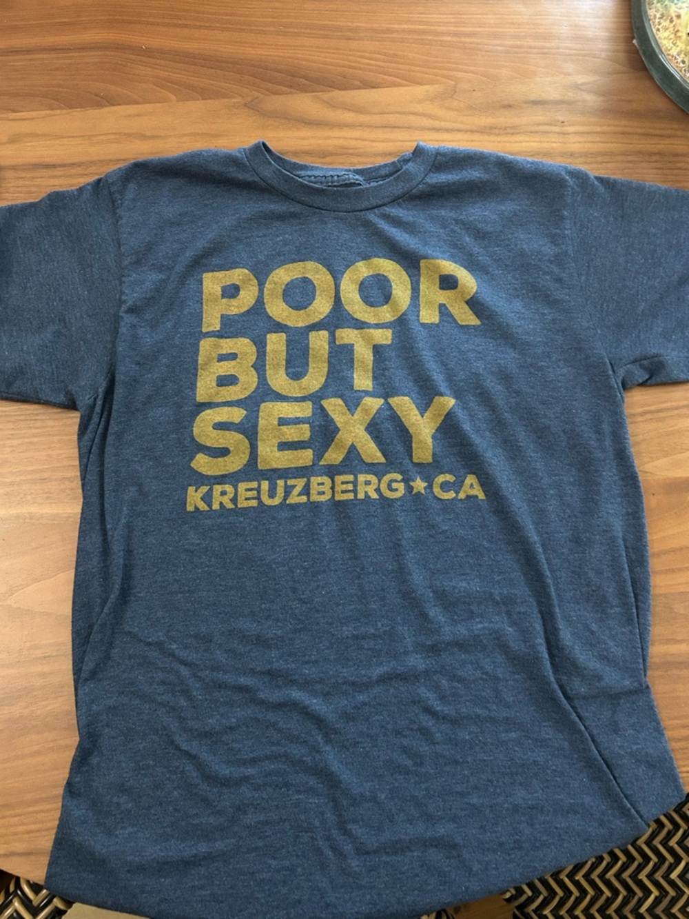 Poor But Sexy Kreuzberg CA Graphic Tee - Blue